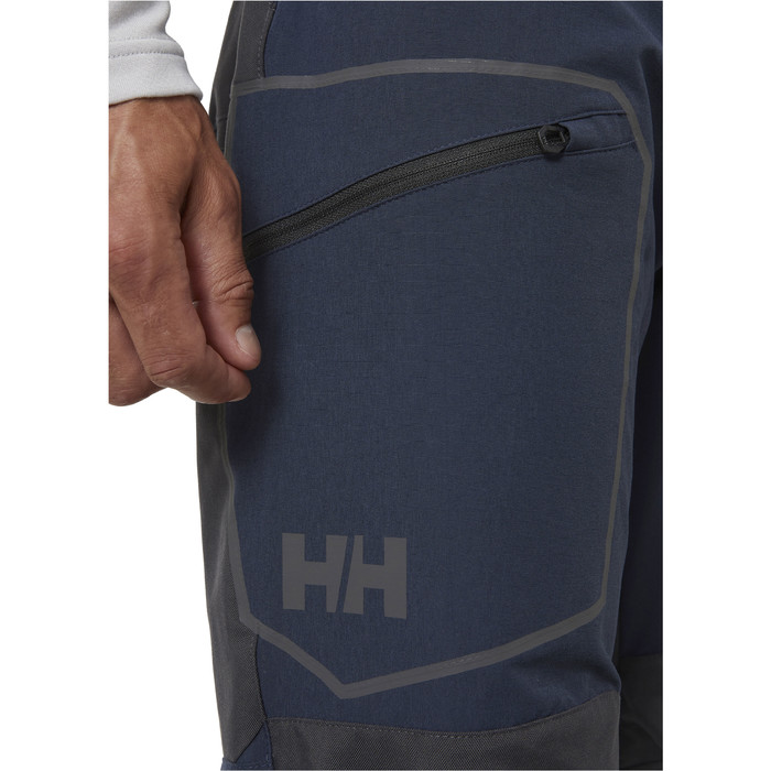 2022 Helly Hansen Mens HP Racing Deck Trousers 30216 - Navy